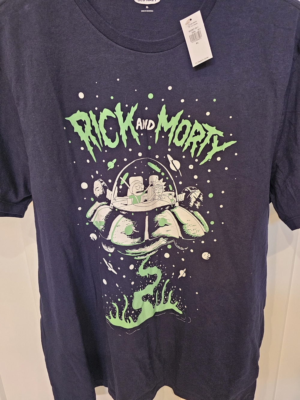 NWT Old Navy Rick and Morty cotton t-shirt , size XL